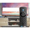 Amazon Alexa Voice Remote (3rd Gen) - For TV, Sound Bar Speaker, Receiver - Bluetooth - Alkaline Battery - Black