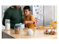 Amazon Echo Dot (5th Generation) - Smart speaker - Wi-Fi, Bluetooth - App-controlled - glacier white