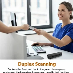 Ambir Technology DS687-AS Duplex Card Scanner