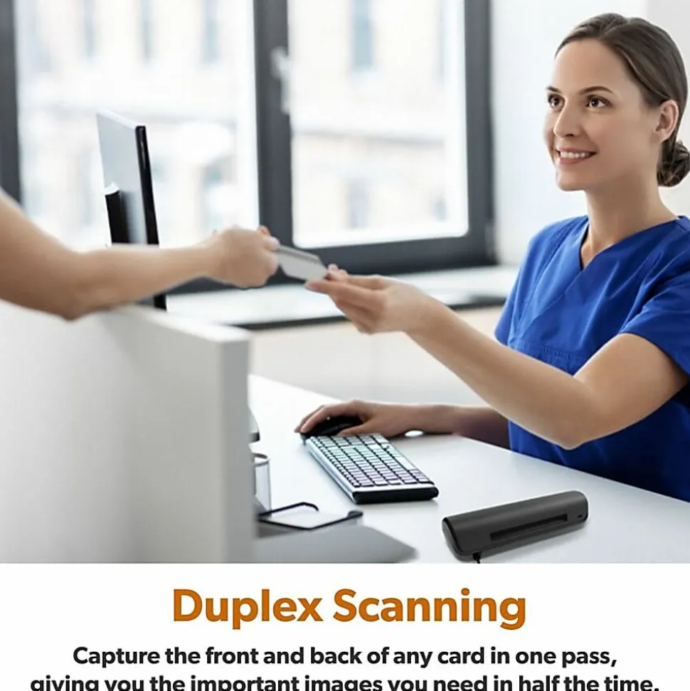 Ambir Technology DS687-AS Duplex Card Scanner