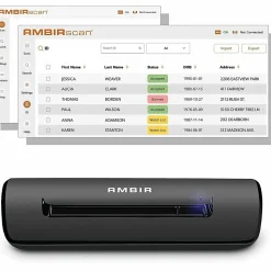 Ambir Technology Simplex Card Scanner with AmbirScan