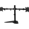 Amer Dual Articulating Arm Monitor Stand - Up to 32" Screen Support - 35.27 lb Load Capacity - Desktop - Steel