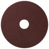 Americo Maroon X Heavy-Duty Floor Restoration Pads, 20", Maroon, 5 Pads Per Box, Set Of 2 Boxes