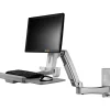 Amer Mounting Arm for Monitor, Keyboard, Mouse - TAA Compliant - 1 Display(s) Supported - 24" Screen Support - AMR1AWSL