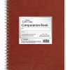 Ampad Retro Computation Notebook, 9 1/4" x 11 3/4", 75 Sheets, Red
