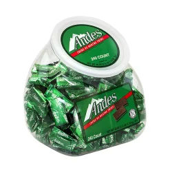 Andes Crème De Menthe Thins, 2.5 Lb, Tub Of 240 Pieces