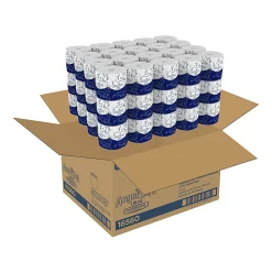 Angel Soft by GP PRO, 2 Ply, Professional Series Standard Roll Toilet Paper, 4x4, Recycled, White, 400 Sheets, 60 Rolls per Case