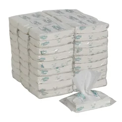 Angel Soft Professional Series® 2-Ply Facial Tissue, Polyflex® Pack, White, 10% Recycled Fiber, 54 Packs Per Case, 96 Sheets Per Pack