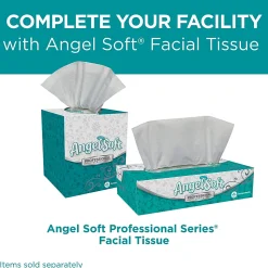 Angel Soft Professional Series® 2-Ply Embossed Toilet Paper, 20% Recycled Fiber, 80 Rolls per Case, 450 Sheets per Roll