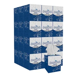 Angel Soft Ultra Professional Series® Premium 2-Ply Facial Tissue, Cube Box, 96 Sheets Per Box, Case Of 36 Boxes