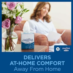 Angel Soft Ultra Professional Series® Premium 2-Ply Facial Tissue, Cube Box, 96 Sheets Per Box, Case Of 36 Boxes