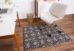 Anji Mountain Alhambra Rug’d Chair Mat, 1/4"H x 36”W x 48”D, Multicolor