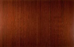Anji Mountain Bamboo Deluxe Roll-Up Chair Mat, 48" x 72", 8 mm"-Thick, Dark Cherry