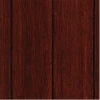 Anji Mountain Bamboo Roll-Up Chair Mat, 36" x 48", 1/4"-Thick, 9 1/4" Tongue, Dark Cherry