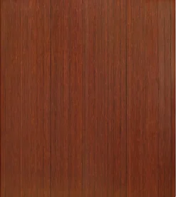 Anji Mountain Bamboo Roll-Up Chair Mat, 48" x 42", 1/4"-Thick, Dark Cherry