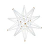 Anji Mountain Decorative Small Star, 4"H x 4"W x 4”D, White