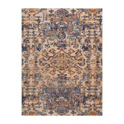 Anji Mountain Onondaga Rug’d Chair Mat, 1/4"H x 36”W x 48”D, Multicolor