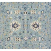 Anji Mountain Tabriz Rug’d Chair Mat, 1/4"H x 36”W x 48”D, Blue/Beige/Gold