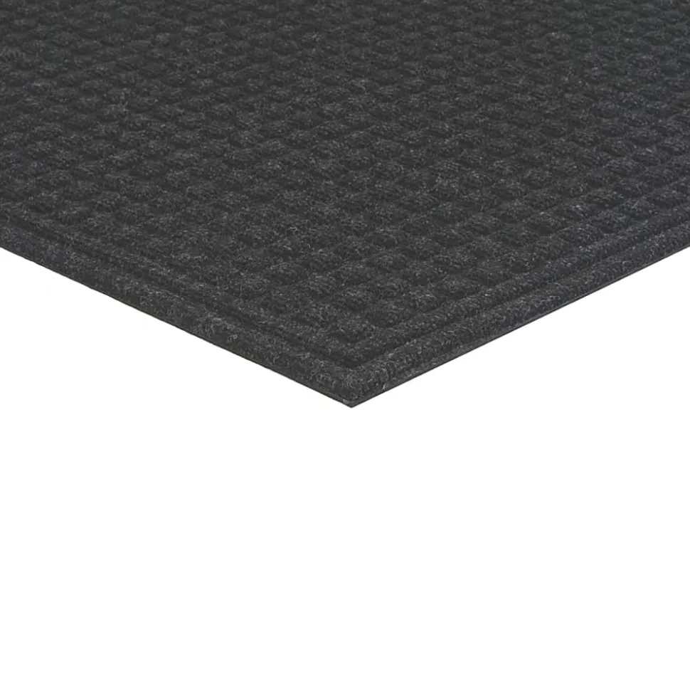 Apache Mills TireTuff Royale High-Traffic Entrance Mat, 36"H x 60"W, Onyx