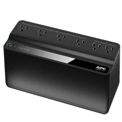 APC Back-UPS BE425M Battery Backup, 6 Outlet, 425VA/255W