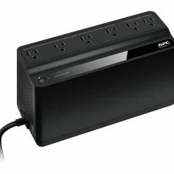 APC Back-UPS BE425M Battery Backup, 6 Outlet, 425VA/255W