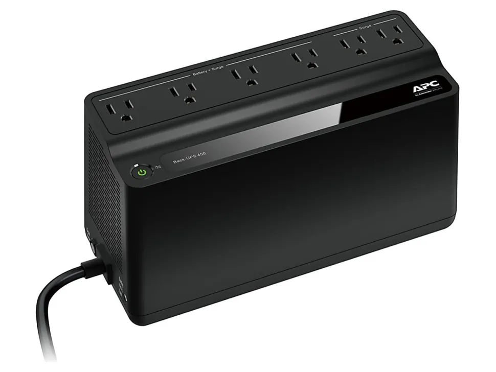 APC Back-UPS BN450M Battery Backup, 6 Outlet, 450VA/255W