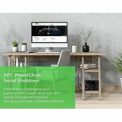 APC® Back-UPS® ES 650VA Battery Backup, Black