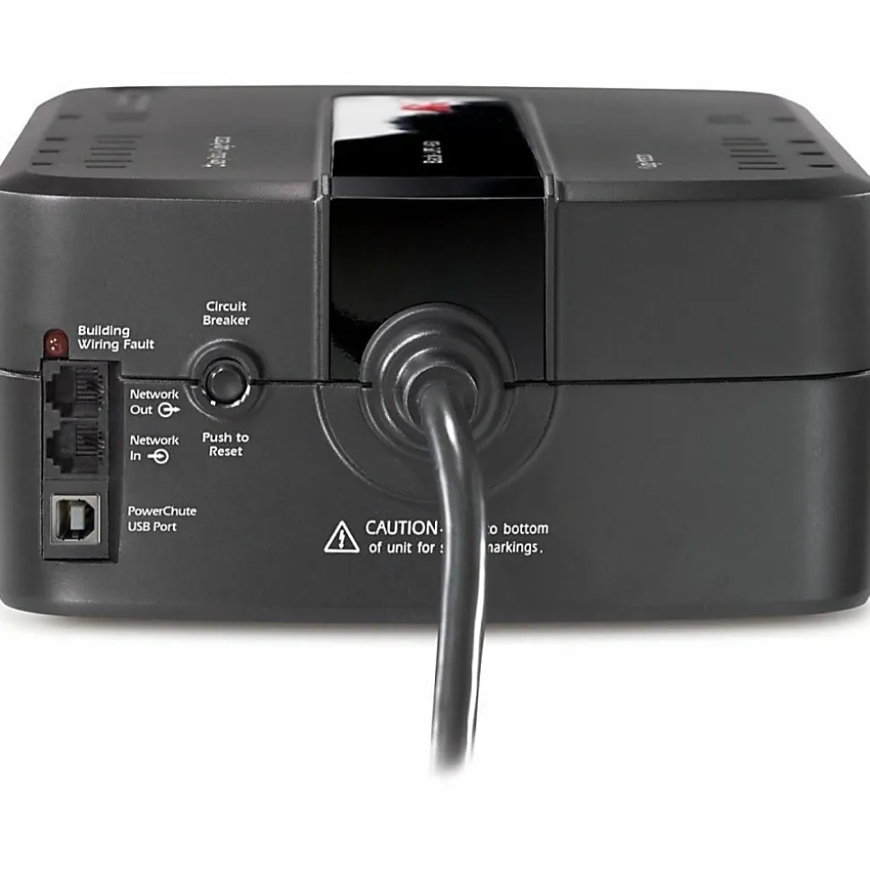 APC® Back-UPS® ES 650VA Battery Backup, Black
