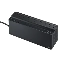 APC® Back-UPS 900 9-Outlet/1-USB Battery Backup And Surge Protector, BVN900M1, Black