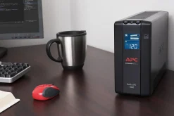 APC® Back-UPS® Pro BX Compact Tower Uninterruptible Power Supply, 8 Outlets, 1,000VA/600 Watts, BX1000M