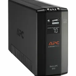 APC® Back-UPS® Pro BX Compact Tower Uninterruptible Power Supply, 8 Outlets, 850VA/510 Watts, BX850M