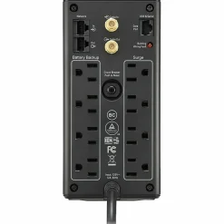 APC® Back-UPS® Pro BX Compact Tower Uninterruptible Power Supply, 8 Outlets, 850VA/510 Watts, BX850M