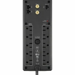 APC® Back-UPS® Pro BX Compact Tower Uninterruptible Power Supply, 10 Outlets, 1,500VA/900 Watts, BX1500M