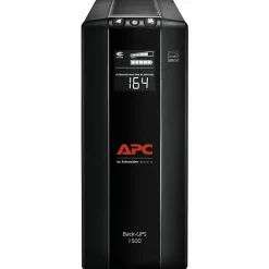 APC® Back-UPS® Pro BX Compact Tower Uninterruptible Power Supply, 10 Outlets, 1,500VA/900 Watts, BX1500M