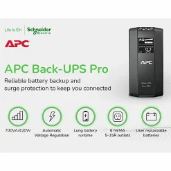 APC® Back-UPS® RS LCD 700 Master Control