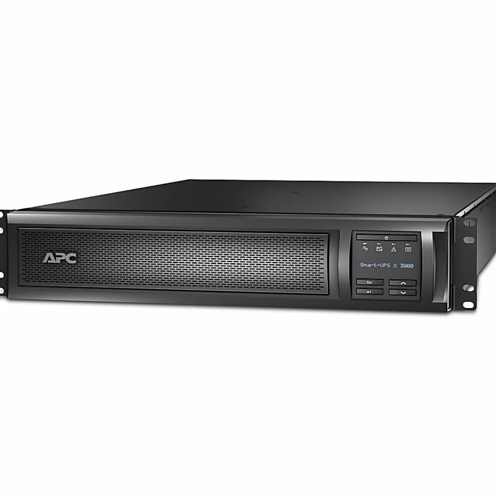 APC by Schneider Electric Smart-UPS X SMX3000RMLV2U 3000 VA Rack-mountable UPS - 2U Rack-mountable - 3 Hour Recharge - SMX3000RMLV2U