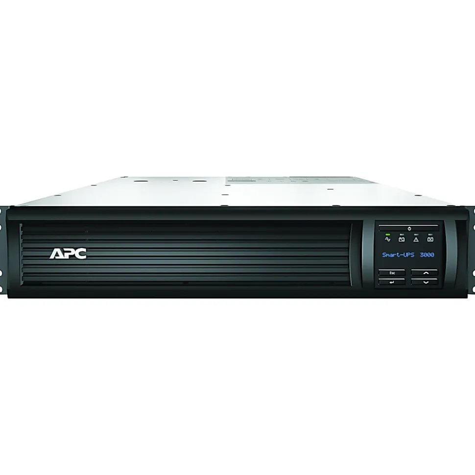 APC by Schneider Electric Smart-UPS SMT3000RM2U 3000VA Rack-mountable UPS - 2U Rack-mountable - 3 Hour Recharge - SMT3000RM2U