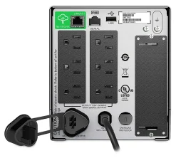 APC® 6-Outlet Smart-UPS With SmartConnect, 750VA/500W, SMT750C