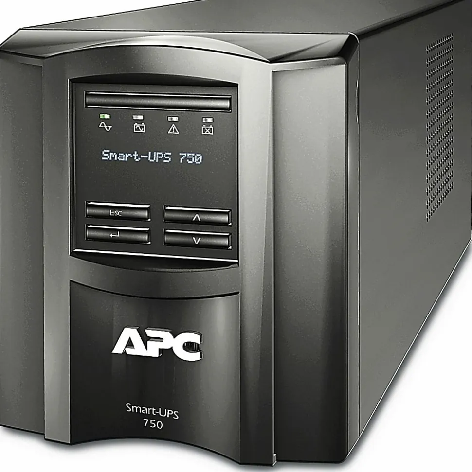 APC® 6-Outlet Smart-UPS With SmartConnect, 750VA/500W, SMT750C