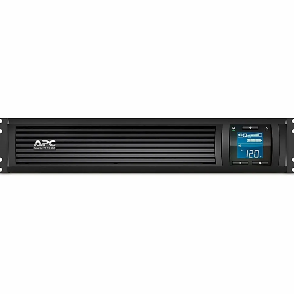 APC® Smart-UPS C 6-Outlet Rackmount With SmartConnect, 1,500VA/900 Watts, SMC1500-2UC