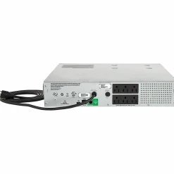 APC® Smart-UPS C 6-Outlet Rackmount With SmartConnect, 1,000VA/600 Watts, SMC1000-2UC