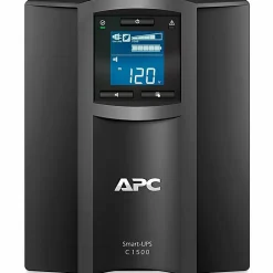 APC® Smart-UPS C 8-Outlet Tower With SmartConnect, 1,500VA/900 Watts, SMC1500C