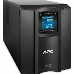 APC® Smart-UPS C 8-Outlet Tower With SmartConnect, 1,500VA/900 Watts, SMC1500C