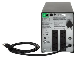 APC® Smart-UPS C 8-Outlet Tower With SmartConnect, 1,000VA/600 Watts, SMC1000C