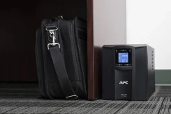 APC® Smart-UPS C 8-Outlet Tower With SmartConnect, 1,000VA/600 Watts, SMC1000C