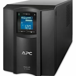 APC® Smart-UPS C 8-Outlet Tower With SmartConnect, 1,000VA/600 Watts, SMC1000C