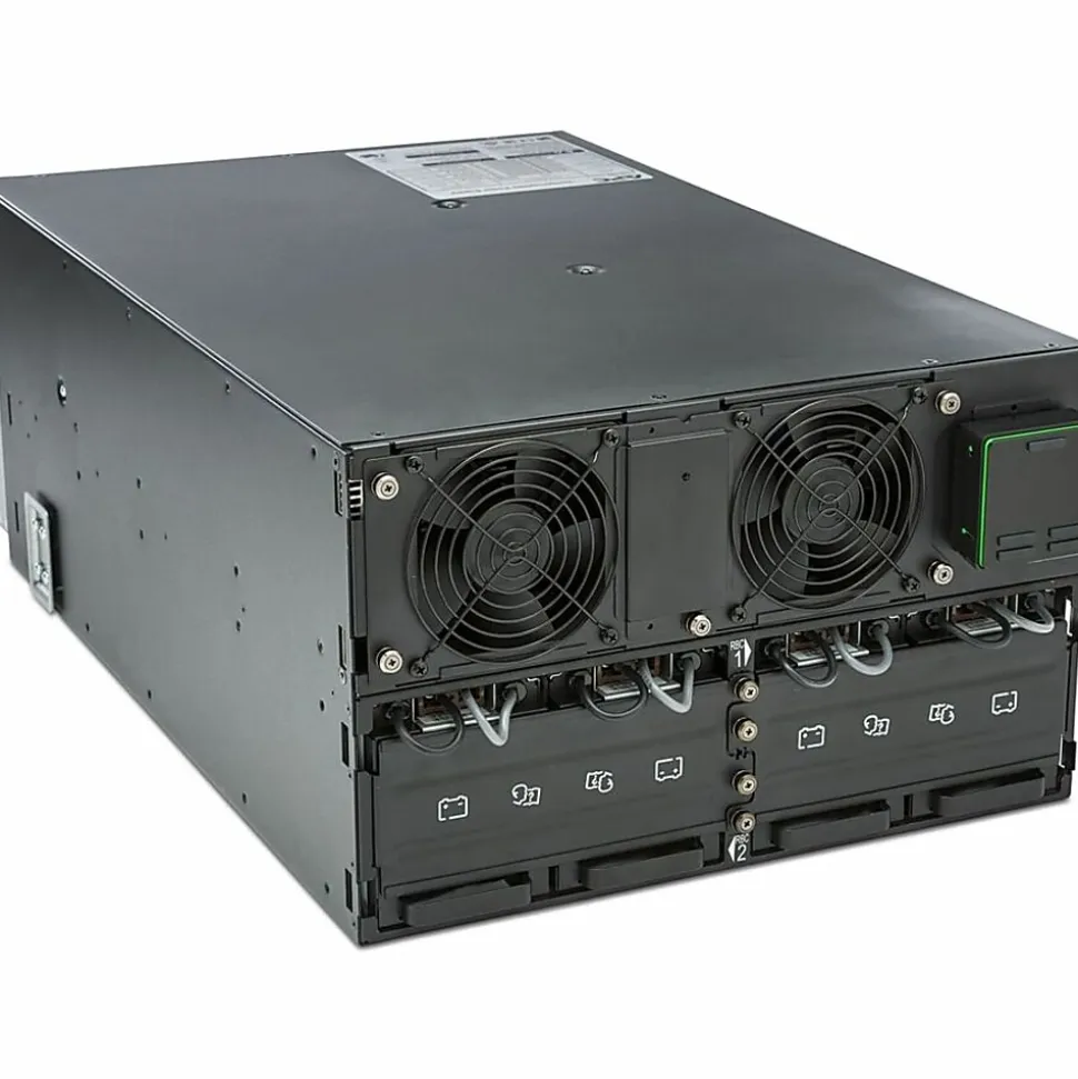 APC Smart-UPS On-Line, 10kVA/10kW, Rackmount 6U, 208V, 4x L6-20R+2x L6-30R NEMA outlets, Network Card+SmartSlot, Extended runtime, W/ rail kit