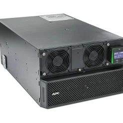 APC Smart-UPS On-Line, 10kVA/10kW, Rackmount 6U, 208V, 4x L6-20R+2x L6-30R NEMA outlets, Network Card+SmartSlot, Extended runtime, W/ rail kit