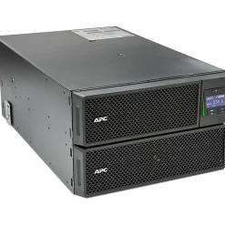 APC Smart-UPS On-Line, 10kVA/10kW, Rackmount 6U, 208V, 4x L6-20R+2x L6-30R NEMA outlets, Network Card+SmartSlot, Extended runtime, W/ rail kit