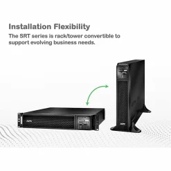 APC Smart-UPS On-Line, 1500VA, Tower, 120V, 6x 5-15R NEMA outlets, SmartSlot, Extended runtime, W/O rail kit - SRT1500XLA